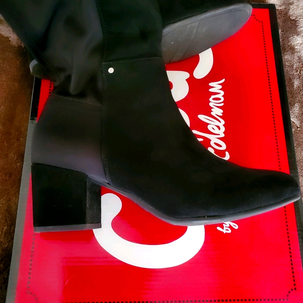 Circus by Sam Edelman Black Boots Wide-Calf